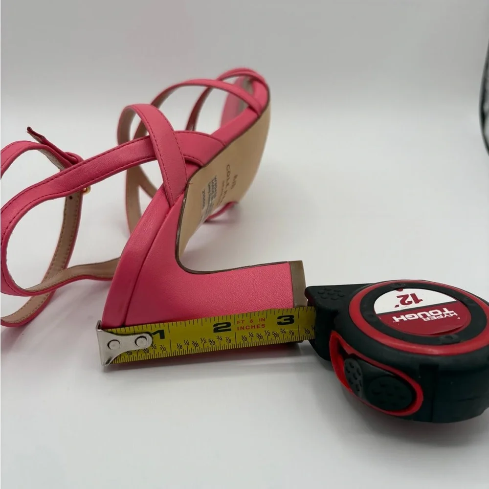 New Cole Haan Women's Pink Addie strap sandals/heels 8